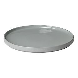 Blomus Mělký talíř Mio světle šedý