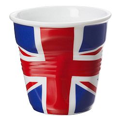 REVOL Kelímek na espresso 8 cl s britskou vlajkou Froissés